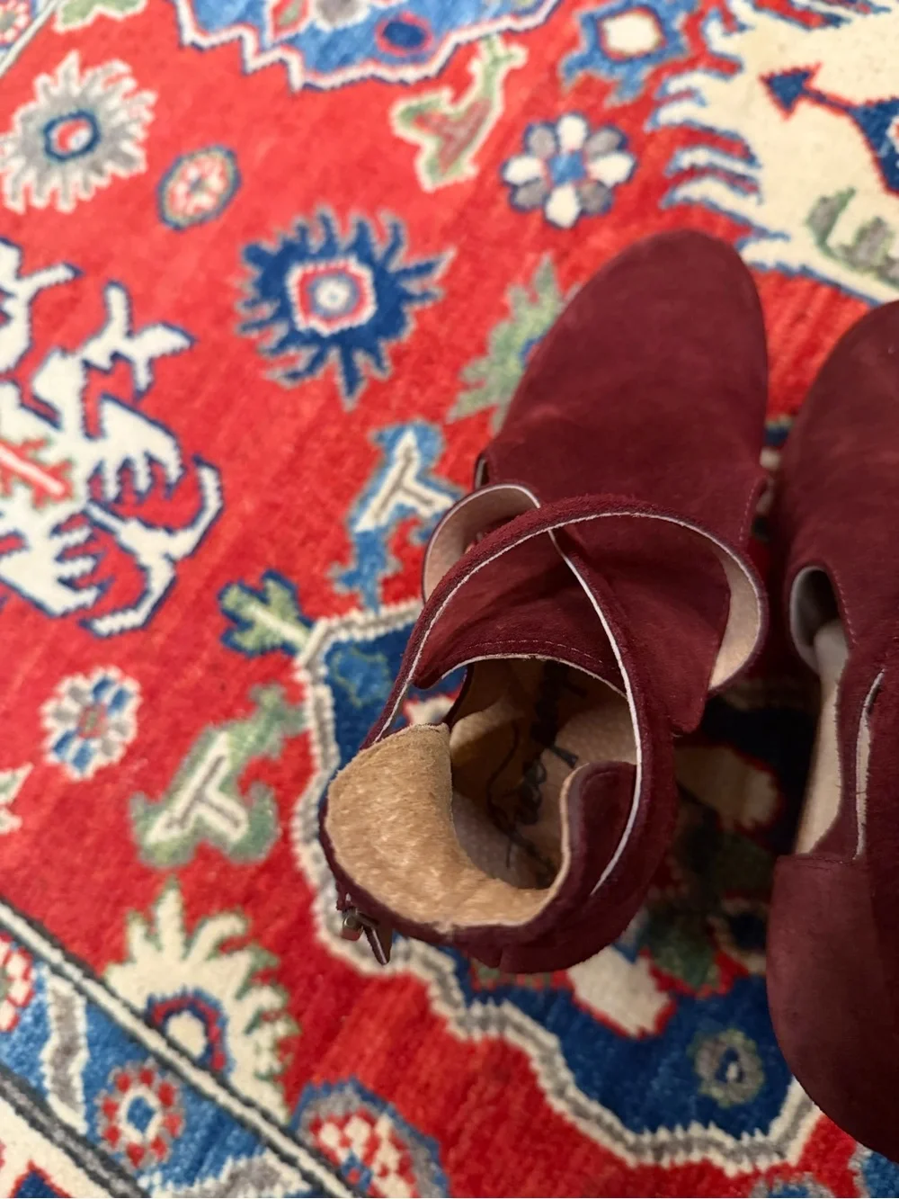 Free People stylish burgundy